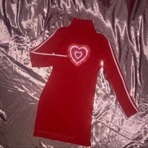 With All My Powerpuff Heart Bodycon Dress
